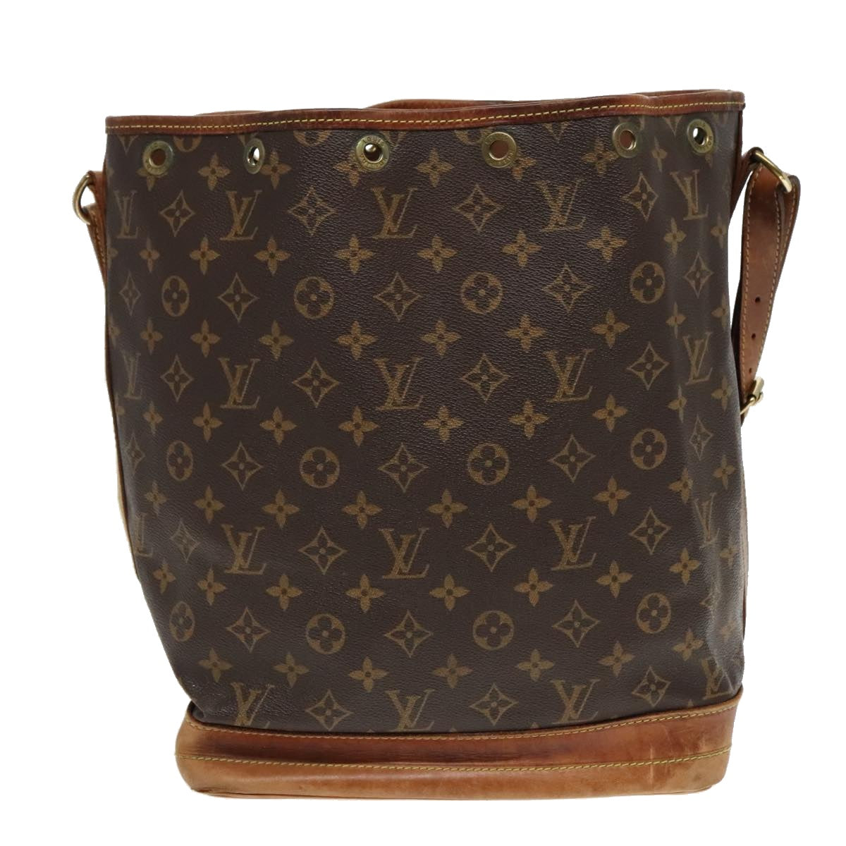 LOUIS VUITTON Monogram Noe Shoulder Bag M42224 LV Auth 93744