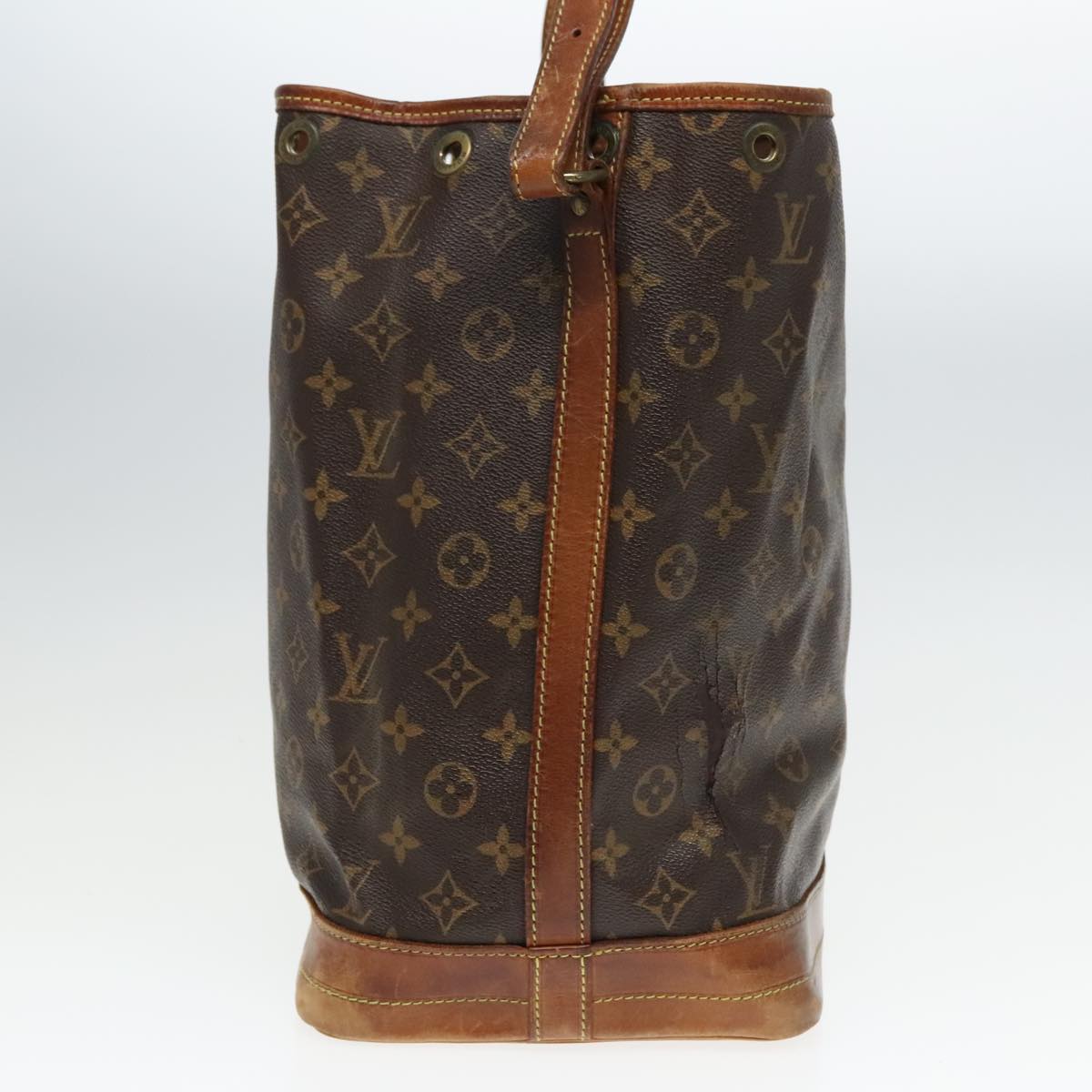 LOUIS VUITTON Monogram Noe Shoulder Bag M42224 LV Auth 93744