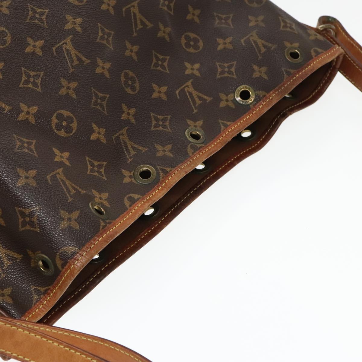 LOUIS VUITTON Monogram Noe Shoulder Bag M42224 LV Auth 93744