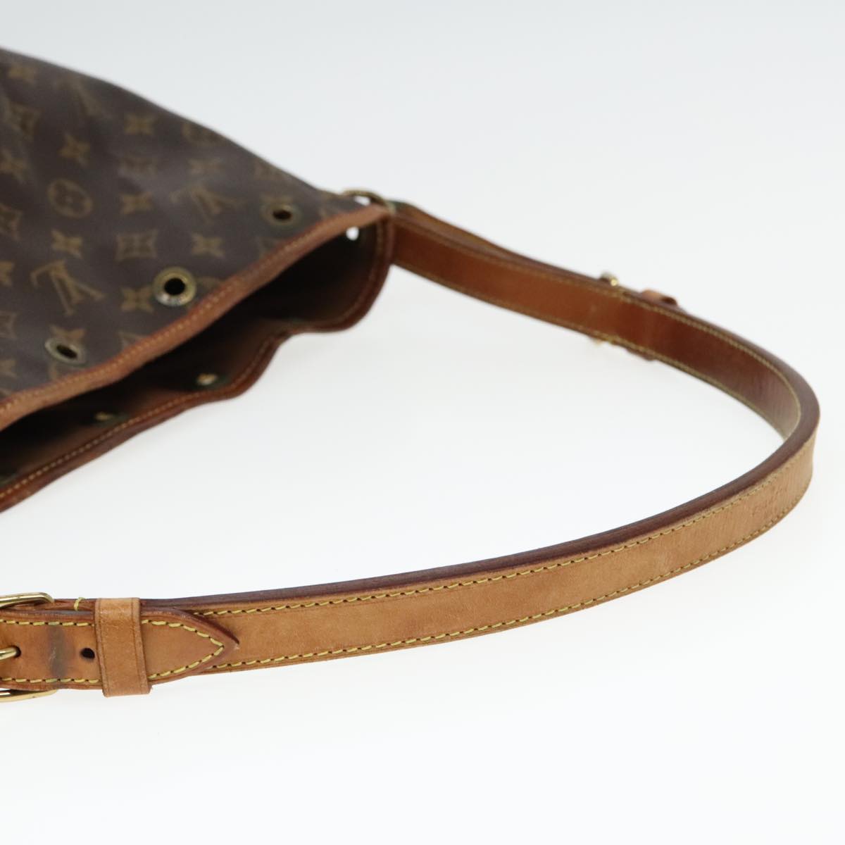 LOUIS VUITTON Monogram Noe Shoulder Bag M42224 LV Auth 93744