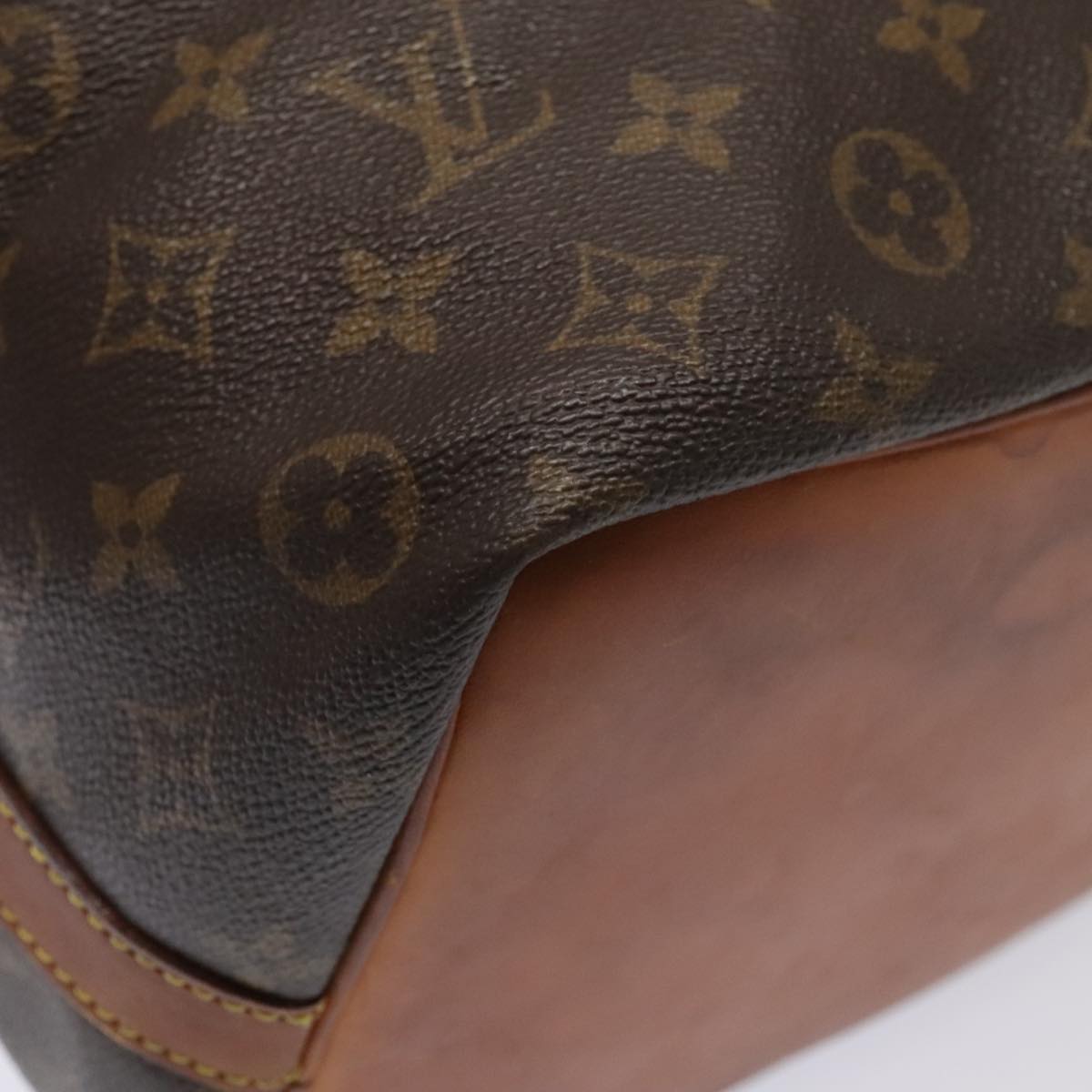 LOUIS VUITTON Monogram Petit Noe Shoulder Bag M42226 LV Auth 93746