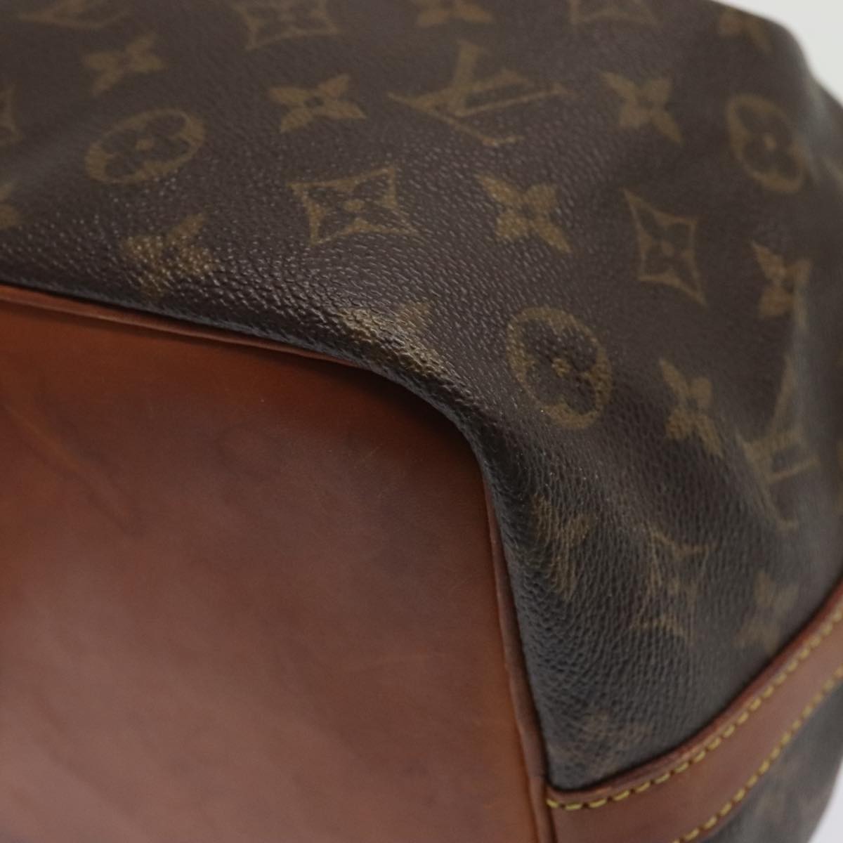 LOUIS VUITTON Monogram Petit Noe Shoulder Bag M42226 LV Auth 93746