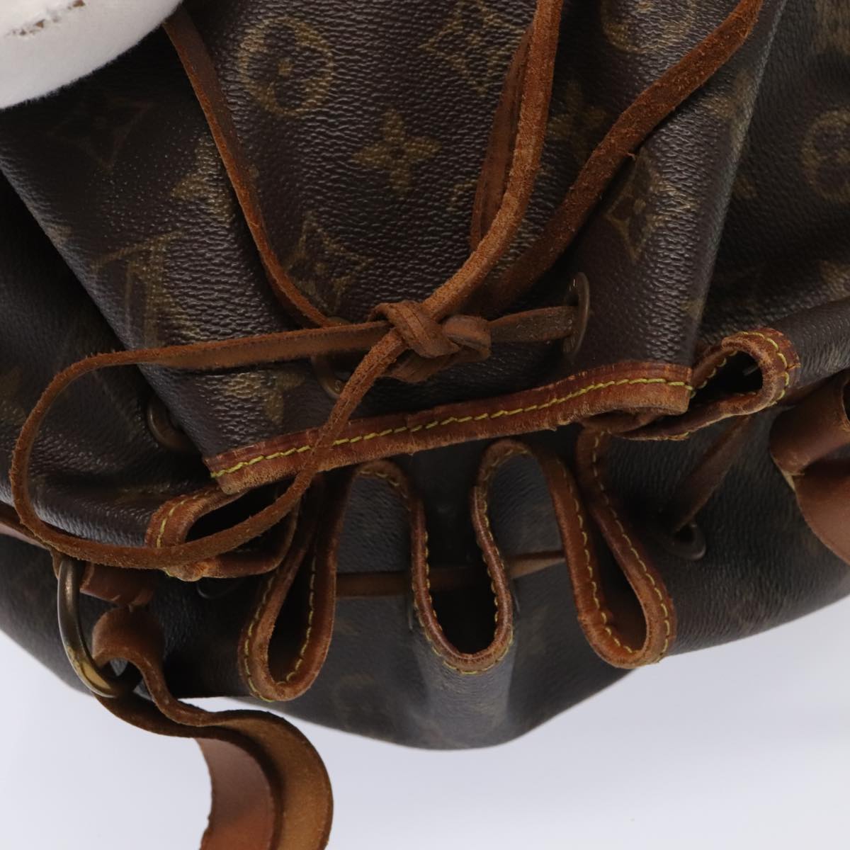 LOUIS VUITTON Monogram Petit Noe Shoulder Bag M42226 LV Auth 93746