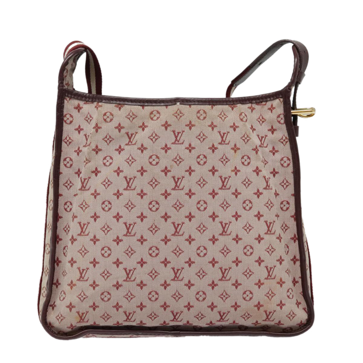 LOUIS VUITTON Monogram Mini Besace Mary Kate Bag Red M92321 LV Auth 93767 - 0