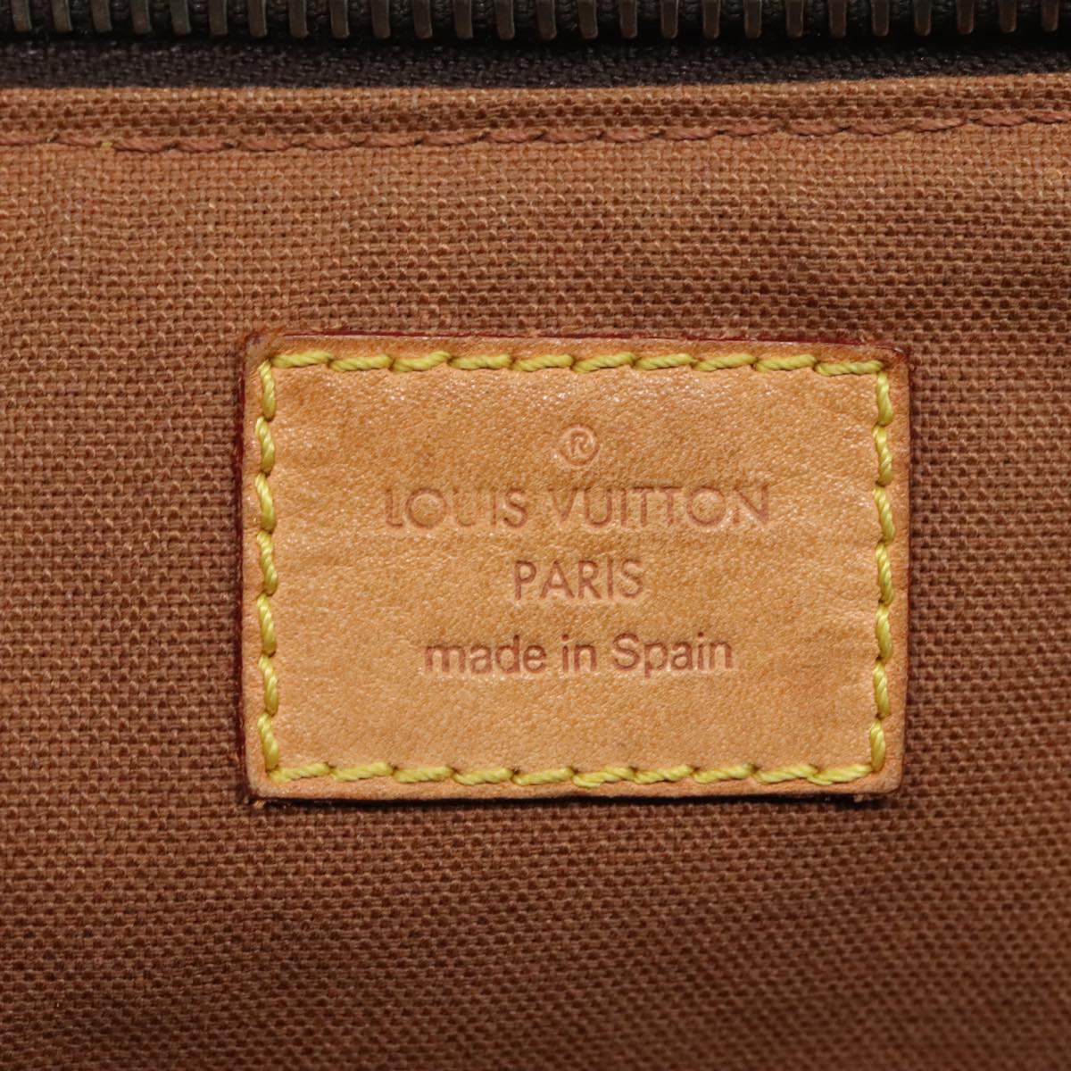 LOUIS VUITTON Monogram Tolum GM Shoulder Bag M40075 LV Auth 93769