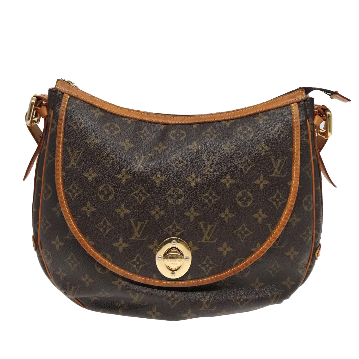 LOUIS VUITTON Monogram Tolum GM Shoulder Bag M40075 LV Auth 93769