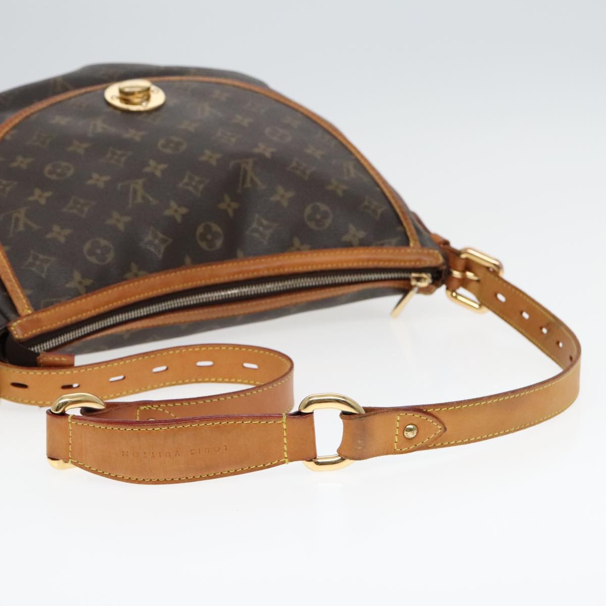 LOUIS VUITTON Monogram Tolum GM Shoulder Bag M40075 LV Auth 93769