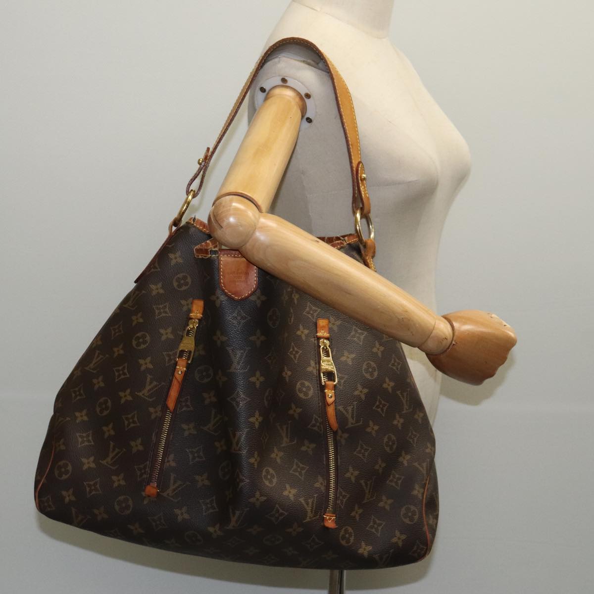 LOUIS VUITTON Monogram Delightful GM Shoulder Bag M40354 LV Auth 93770