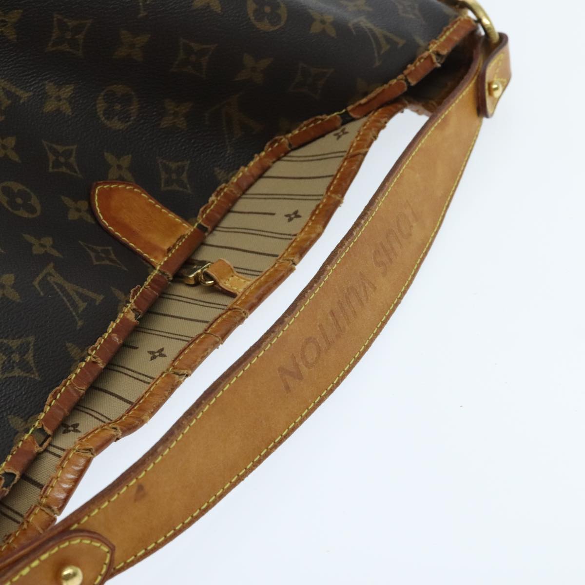 LOUIS VUITTON Monogram Delightful GM Shoulder Bag M40354 LV Auth 93770