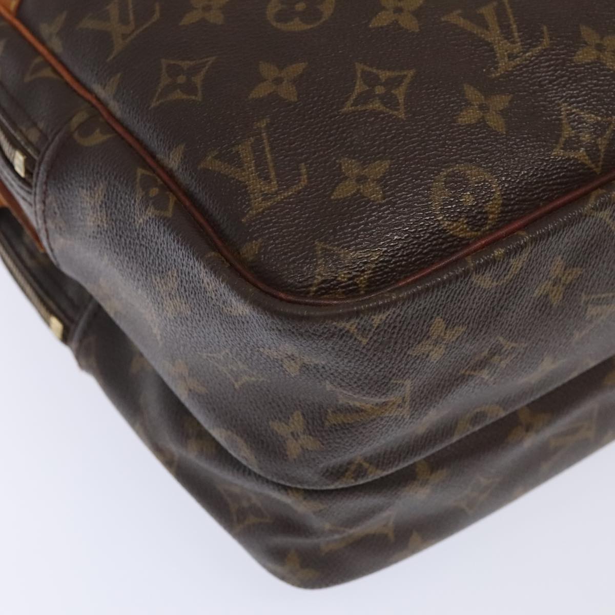 LOUIS VUITTON Monogram Reporter GM Shoulder Bag M45252 LV Auth 93786