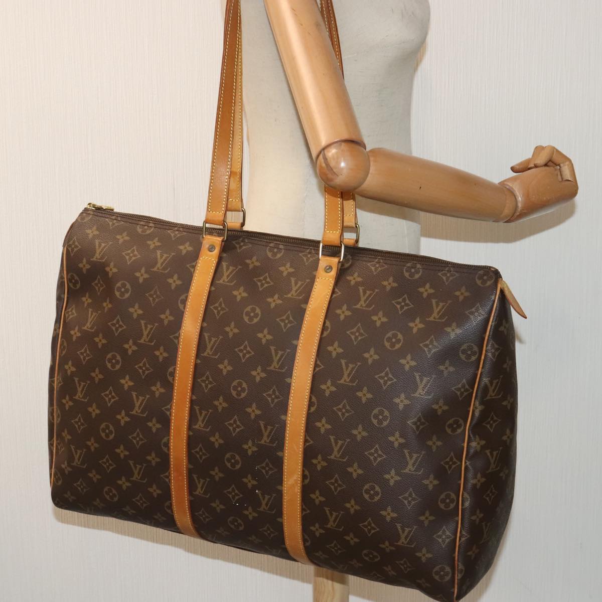 LOUIS VUITTON Monogram Flanerie 50 Shoulder Bag M51116 LV Auth 93790