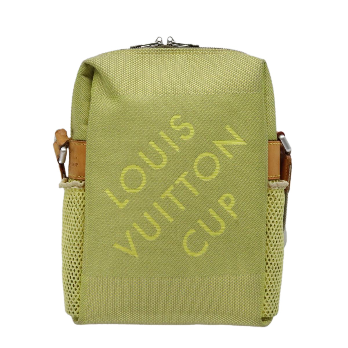 LOUIS VUITTON Damier Geant LV Cup Weatherly Bag Yellow M80636 LV Auth 93798