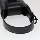 Salvatore Ferragamo Gancini Hand Bag Leather Black Auth 93834AM-7