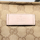 GUCCI GG Canvas Tote Bag Beige 155524 Auth 93858-17