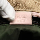 GUCCI GG Canvas Tote Bag Beige 155524 Auth 93858-12