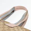 GUCCI GG Canvas Tote Bag Beige 155524 Auth 93858-8