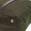 PRADA Hand Bag Nylon 2way Khaki Auth 93872-15