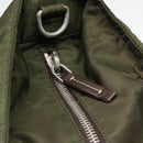 PRADA Hand Bag Nylon 2way Khaki Auth 93872-8