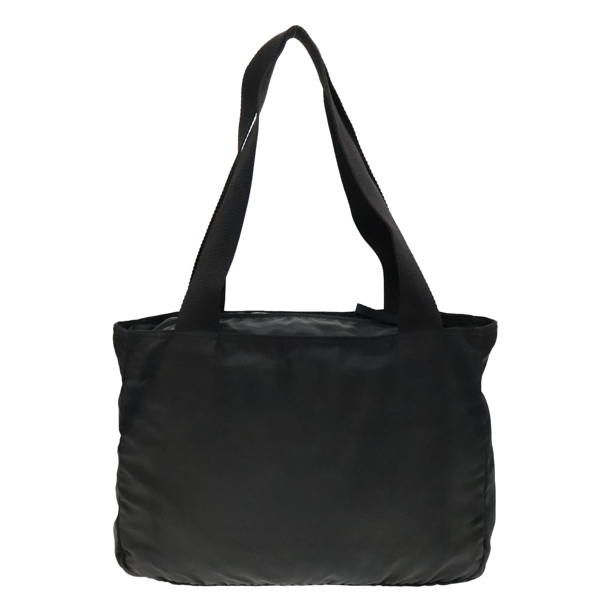 PRADA Tote Bag Nylon Black Auth 93873 - 0