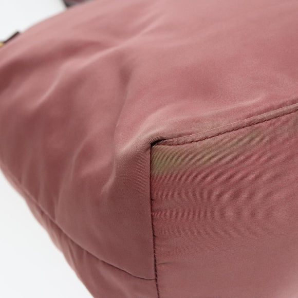 PRADA Tote Bag Nylon Pink Auth 93878