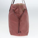 PRADA Tote Bag Nylon Pink Auth 93878-3