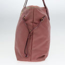 PRADA Tote Bag Nylon Pink Auth 93878-4