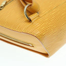 LOUIS VUITTON Epi Mabillon Backpack Yellow M52239 LV Auth 93891-16