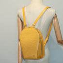 LOUIS VUITTON Epi Mabillon Backpack Yellow M52239 LV Auth 93891-24