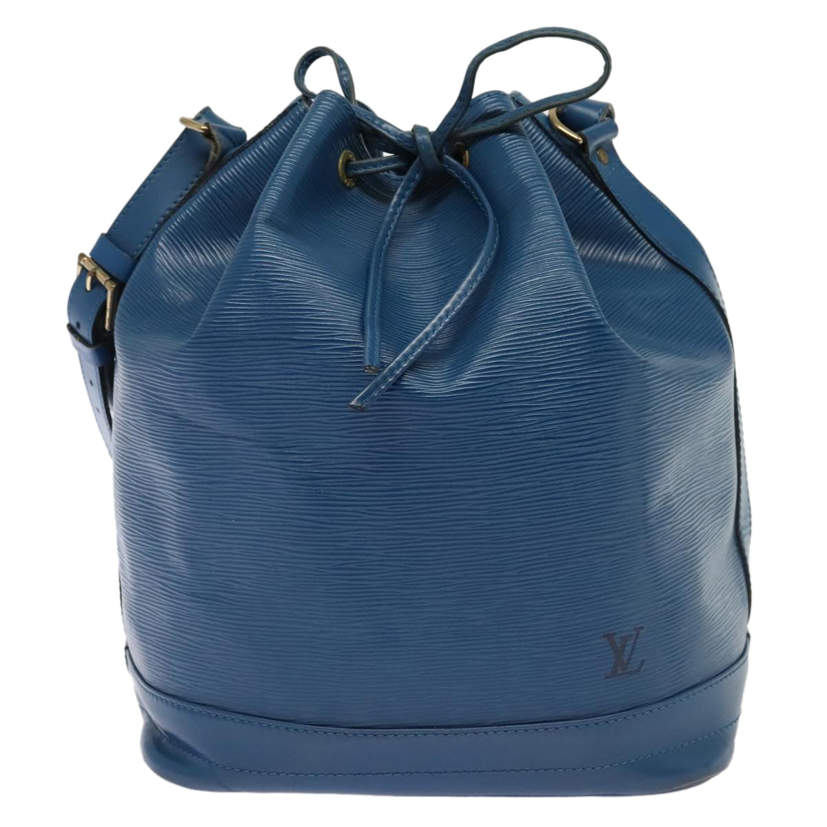 LOUIS VUITTON Epi Noe Shoulder Bag Toledo Blue M44005 LV Auth 93894