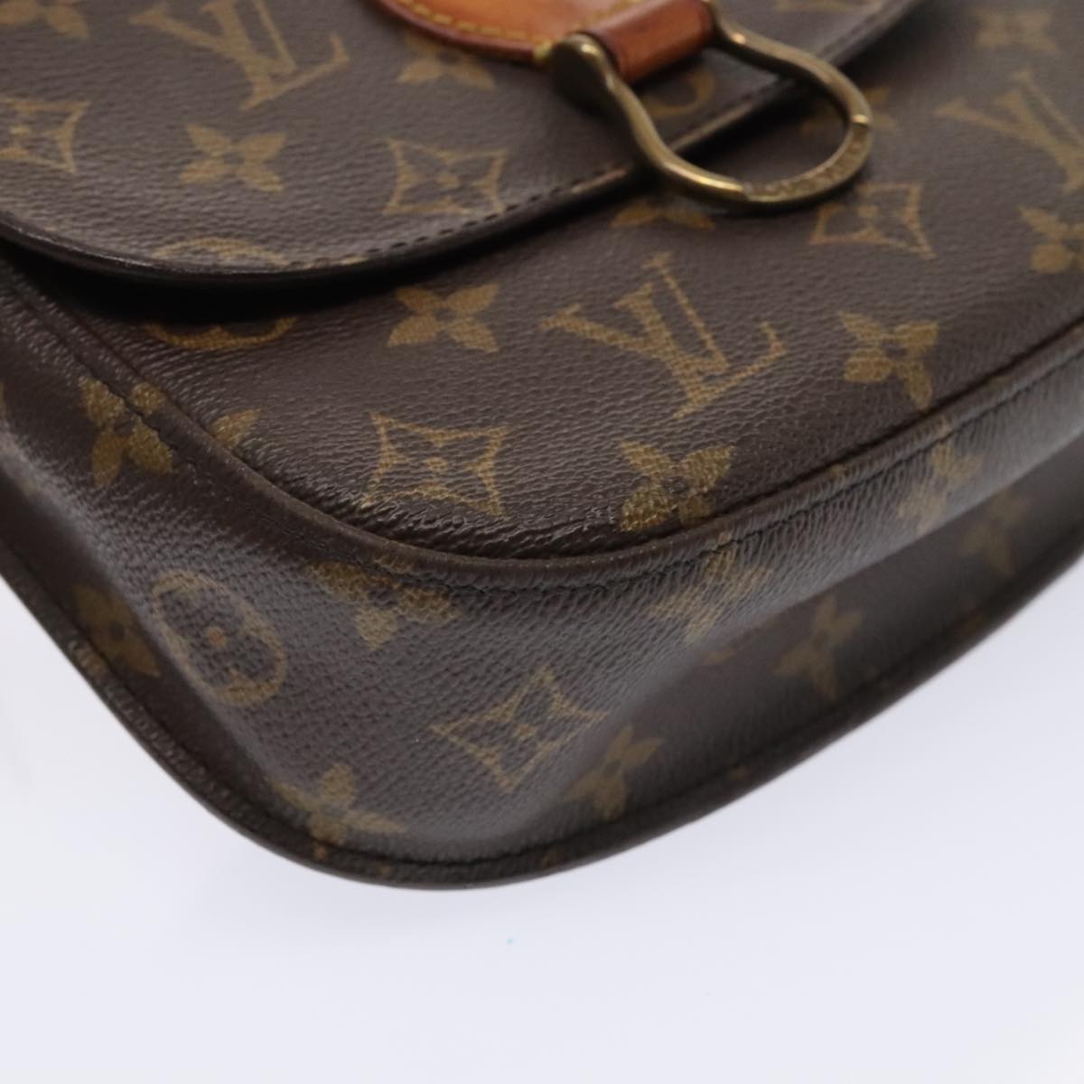 LOUIS VUITTON Monogram Saint Cloud MM Shoulder Bag M51243 LV Auth 93930