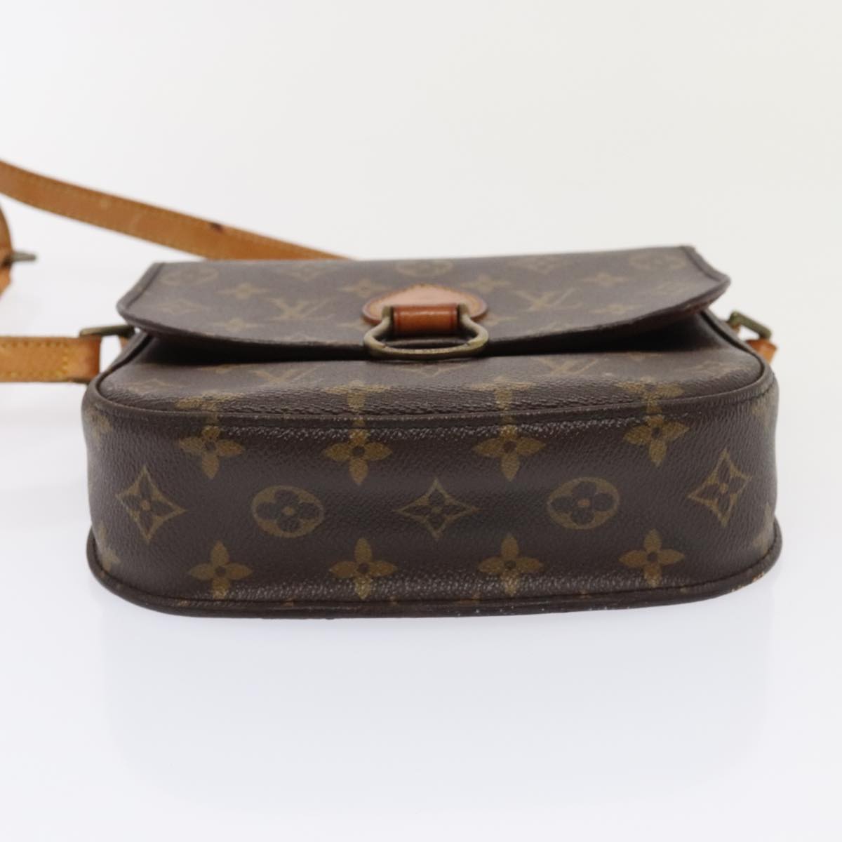 LOUIS VUITTON Monogram Saint Cloud MM Shoulder Bag M51243 LV Auth 93930