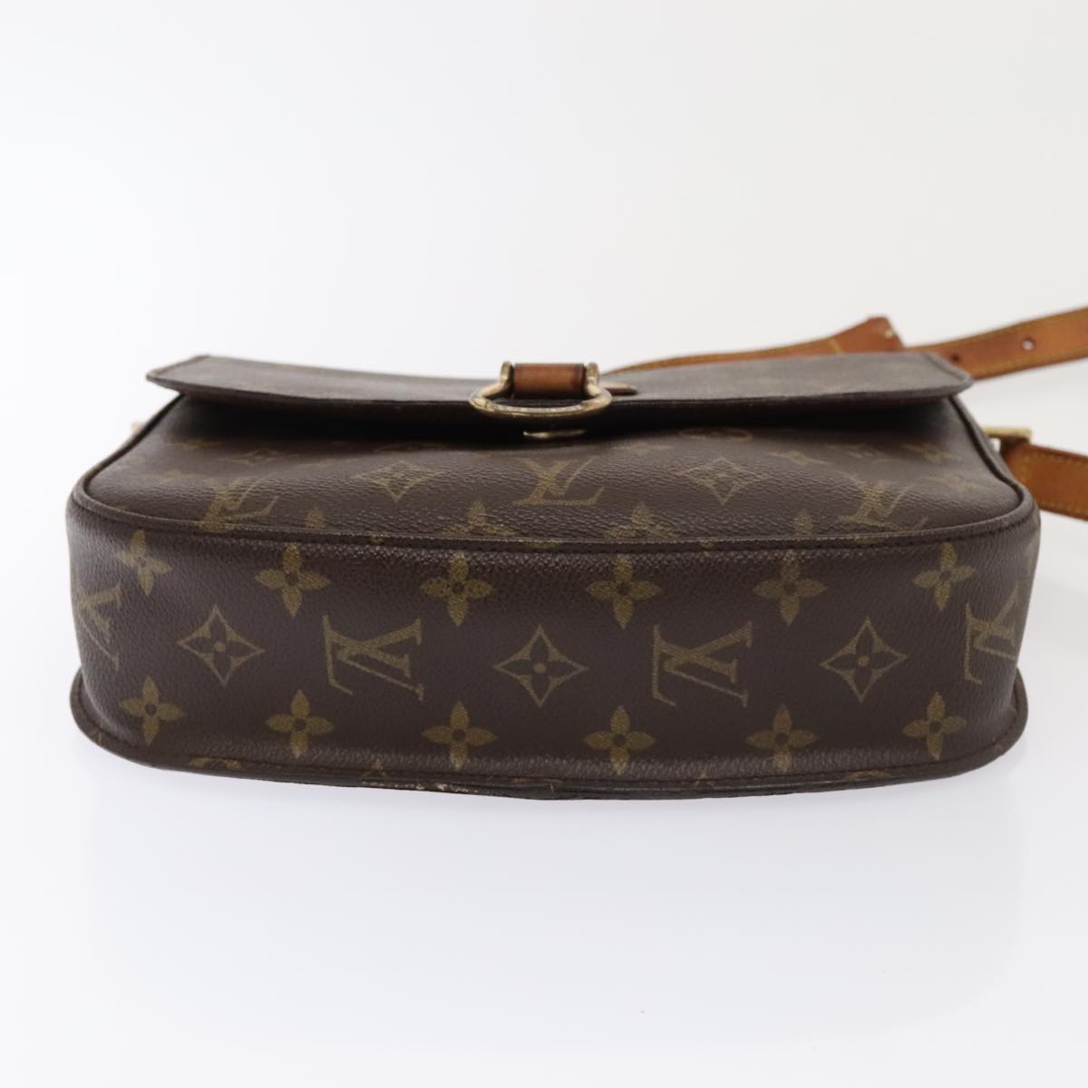 LOUIS VUITTON Monogram Saint Cloud GM Shoulder Bag M51242 LV Auth 93931