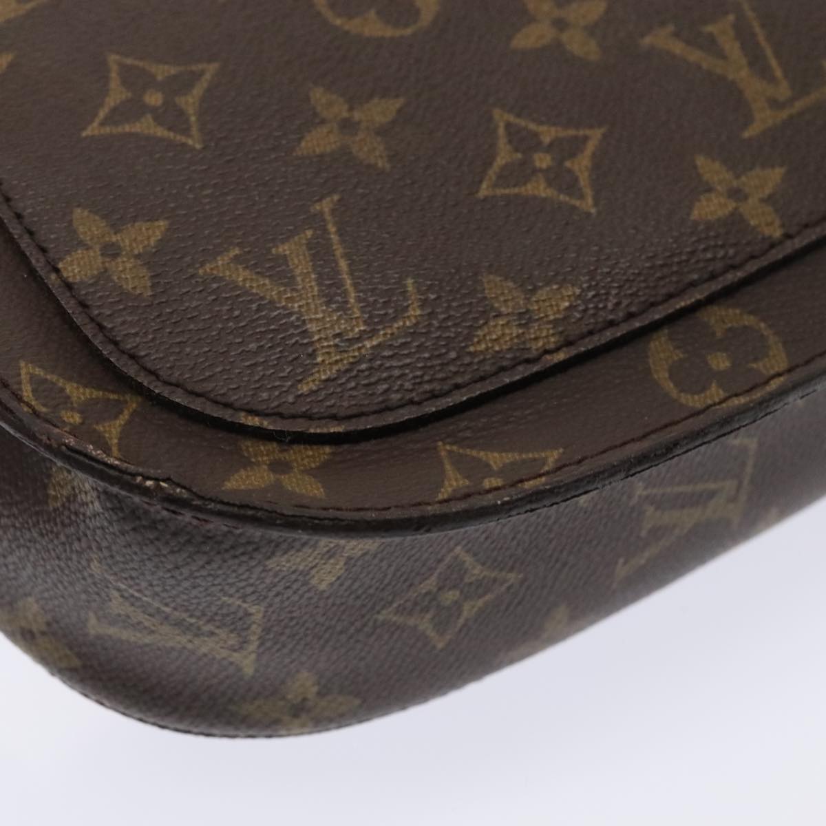 LOUIS VUITTON Monogram Saint Cloud GM Shoulder Bag M51242 LV Auth 93931