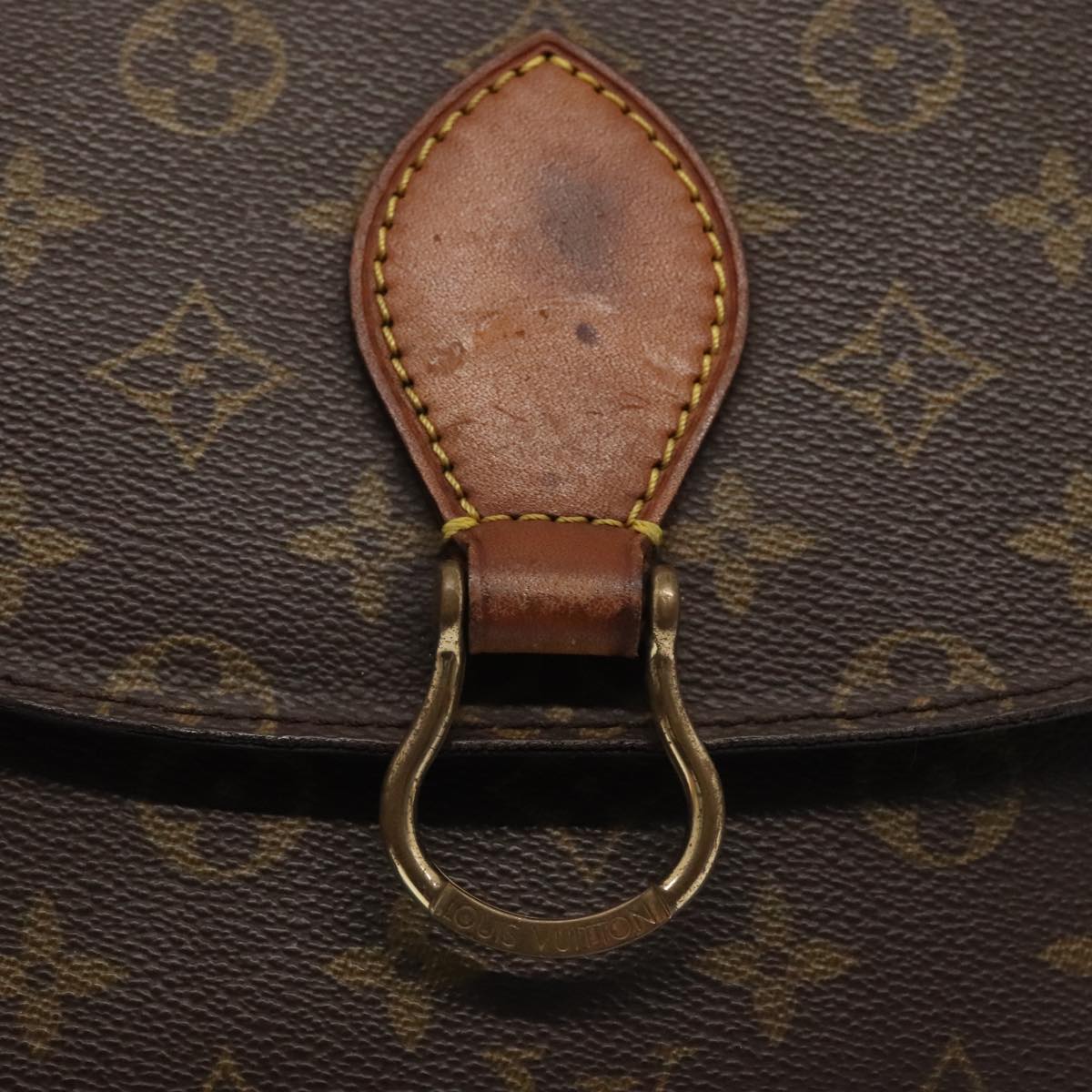 LOUIS VUITTON Monogram Saint Cloud GM Shoulder Bag M51242 LV Auth 93931