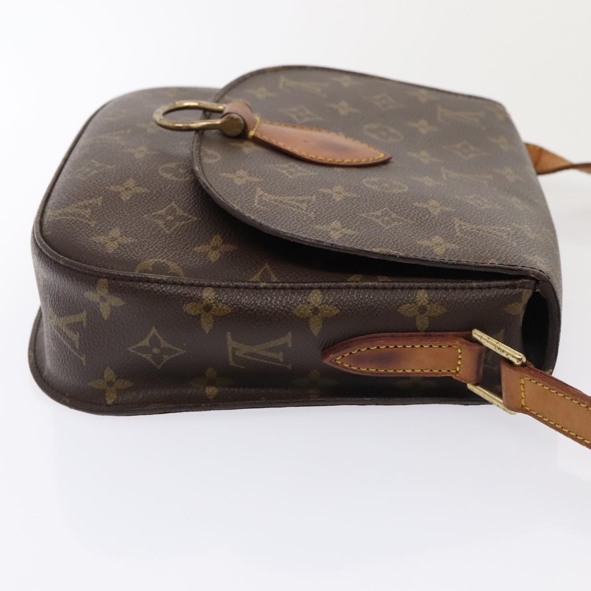 LOUIS VUITTON Monogram Saint Cloud GM Shoulder Bag M51242 LV Auth 93931