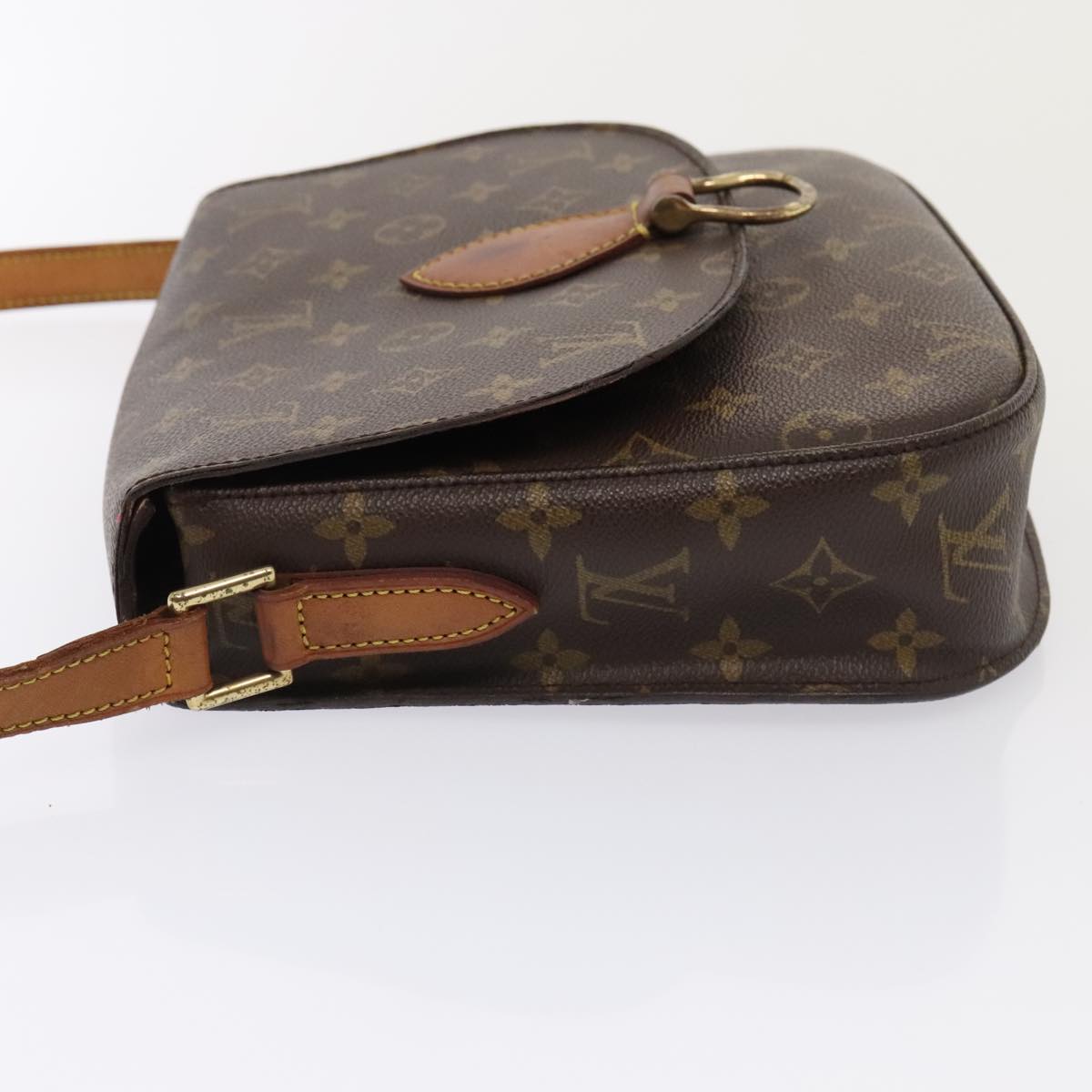 LOUIS VUITTON Monogram Saint Cloud GM Shoulder Bag M51242 LV Auth 93931