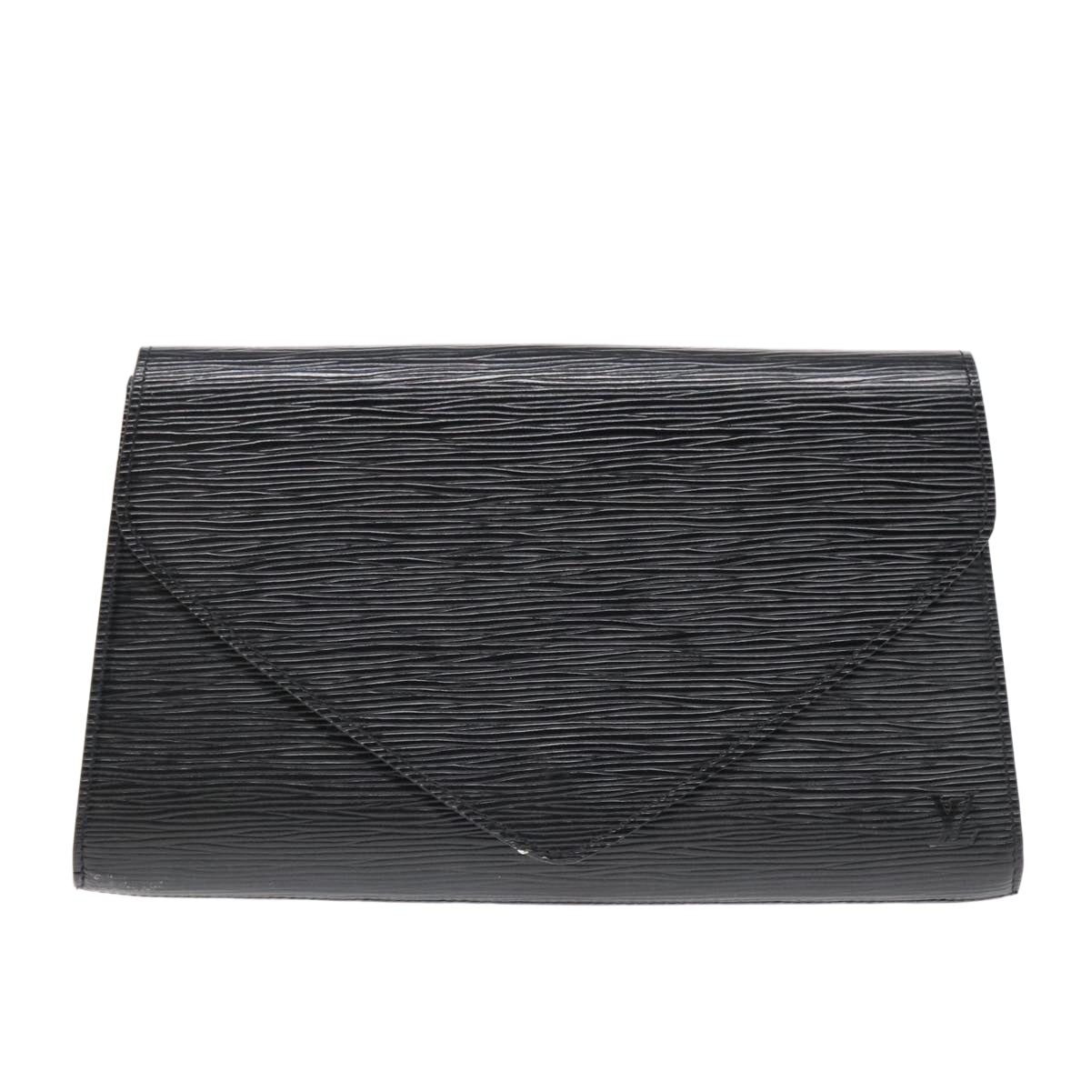 LOUIS VUITTON Epi Art Deco Clutch Bag Black M52632 LV Auth 93934 - 0