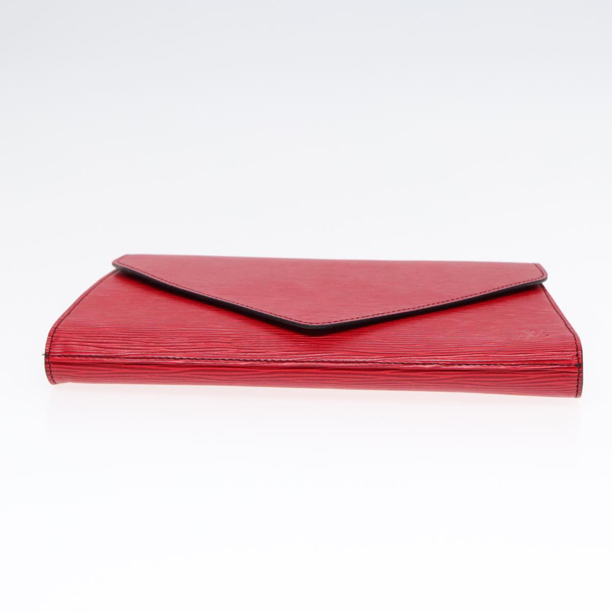 LOUIS VUITTON Epi Art Deco Clutch Bag Red M52637 LV Auth 93938