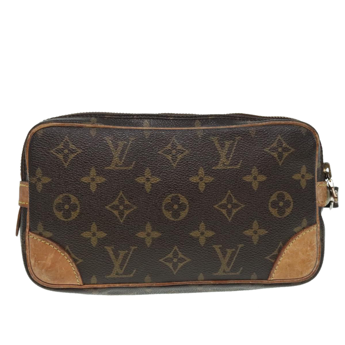 LOUIS VUITTON Monogram Marly Dragonne PM Clutch Bag M51827 LV Auth 93939 - 0