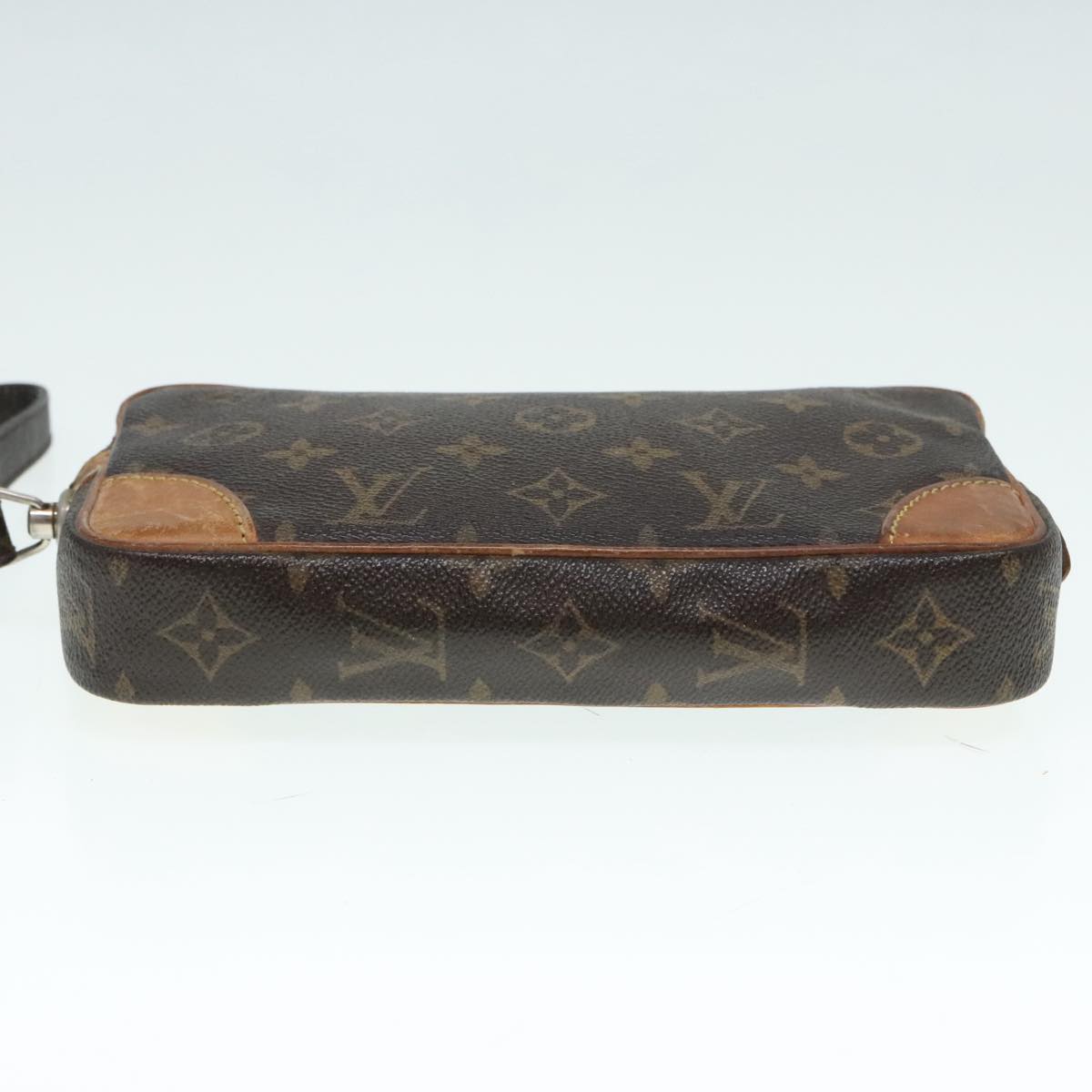 LOUIS VUITTON Monogram Marly Dragonne PM Clutch Bag M51827 LV Auth 93939