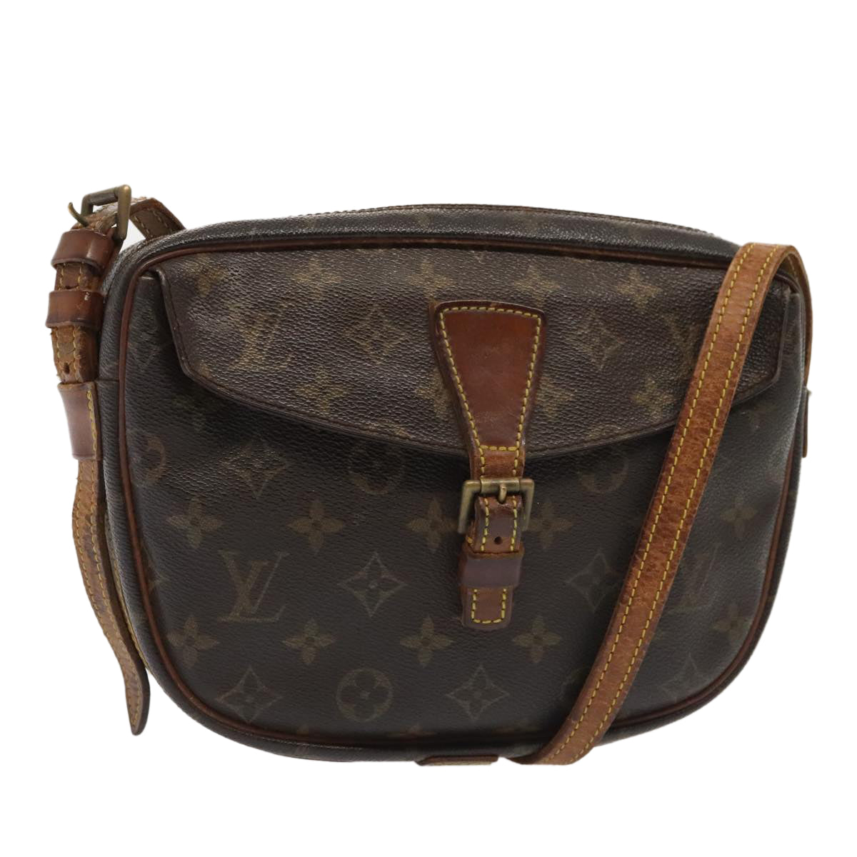 LOUIS VUITTON Monogram Jeune Fille MM Shoulder Bag M51226 LV Auth 93940