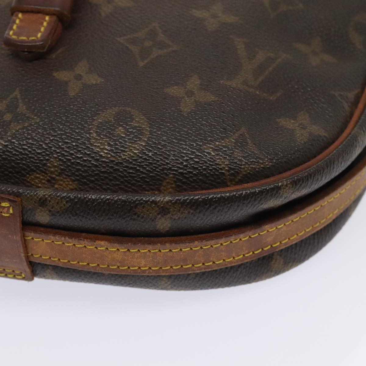 LOUIS VUITTON Monogram Jeune Fille MM Shoulder Bag M51226 LV Auth 93940