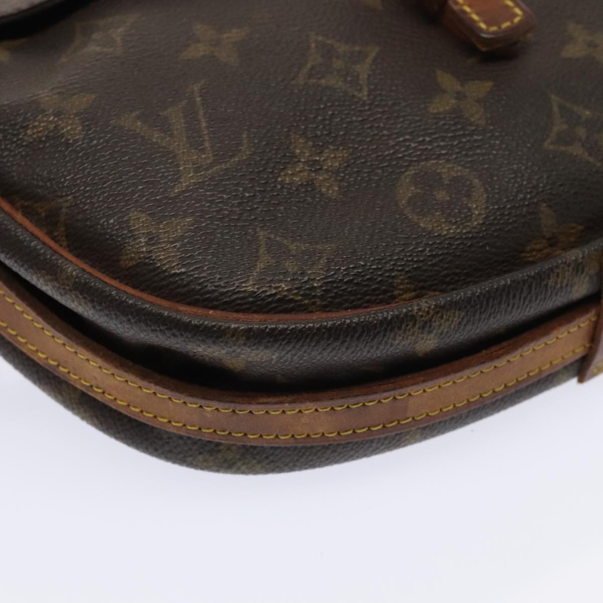 LOUIS VUITTON Monogram Jeune Fille MM Shoulder Bag M51226 LV Auth 93940