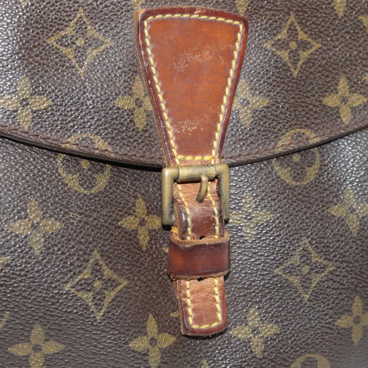 LOUIS VUITTON Monogram Jeune Fille MM Shoulder Bag M51226 LV Auth 93940