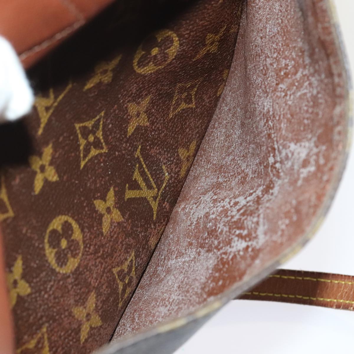 LOUIS VUITTON Monogram Jeune Fille MM Shoulder Bag M51226 LV Auth 93940