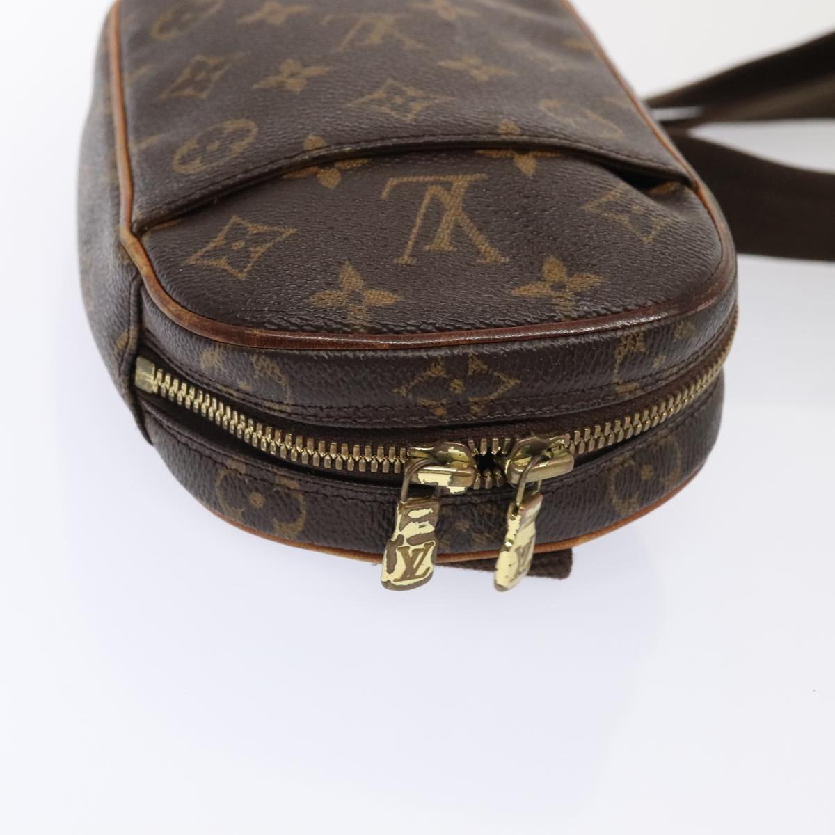 LOUIS VUITTON Monogram Pochette Gange Shoulder Bag M51870 LV Auth 93941