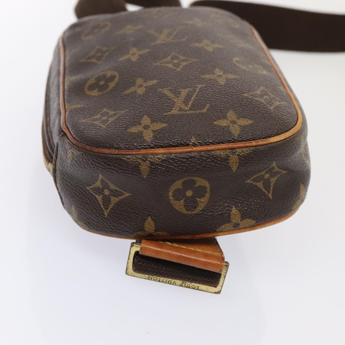 LOUIS VUITTON Monogram Pochette Gange Shoulder Bag M51870 LV Auth 93941