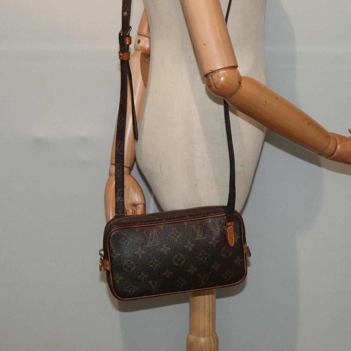 LOUIS VUITTON Monogram Marly Bandouliere Shoulder Bag M51828 LV Auth 93944