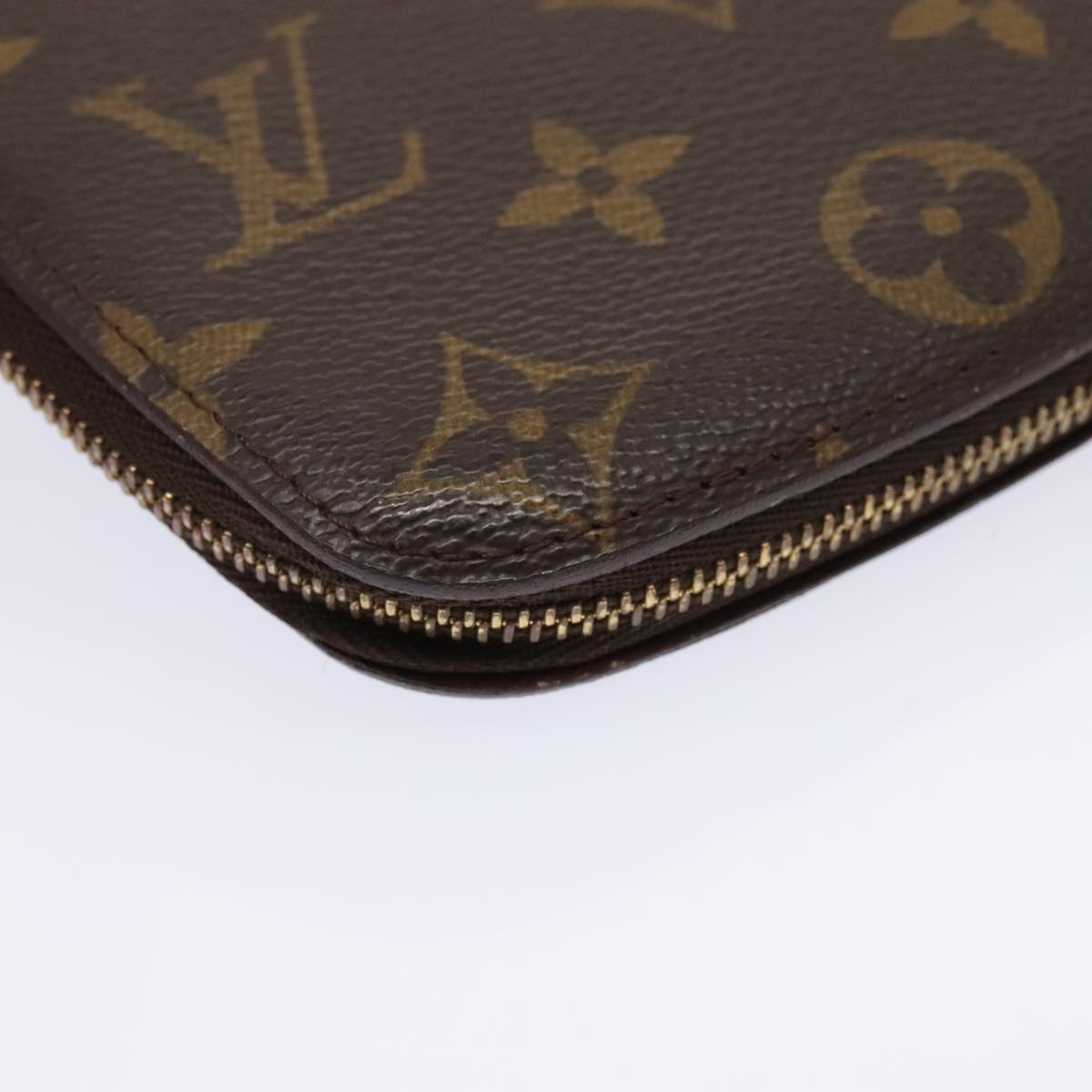 LOUIS VUITTON Monogram Agenda Jeode Travel Case M62950 LV Auth 93952