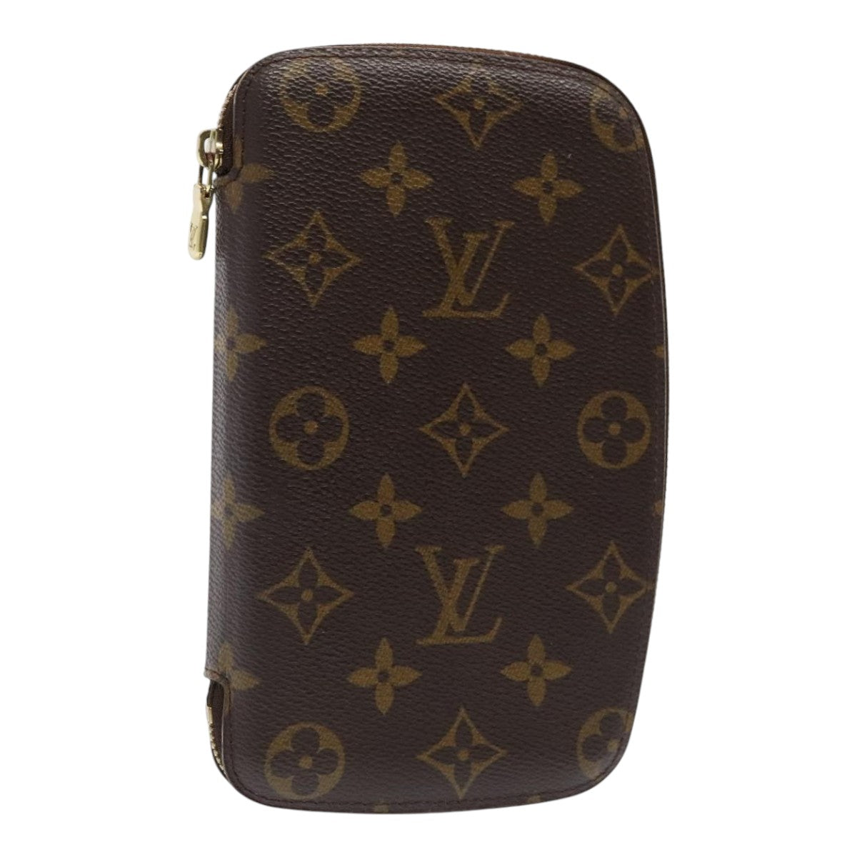 LOUIS VUITTON Monogram Agenda Jeode Travel Case M62950 LV Auth 93952